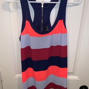 Racerback Striped Tank